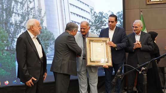 آیین نکوداشت دکتر ابوالفضل افشارفرد در بیمارستان شهدای تجریش