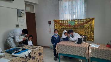 اجرای طرح جهادی غربالگری شنوایی کودکان کار توسط دانشجویان دانشکده توانبخشی