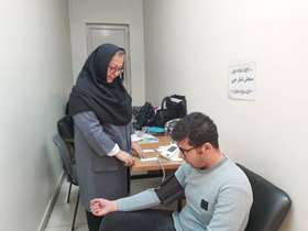 اجرای طرح بررسی سلامت دانشجویان در دانشکده علوم توانبخشی