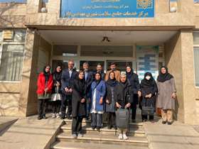 بازدیدنمایندگان سازمان ملل متحد از مرکز کاهش آسیب زنان میخک سفید 