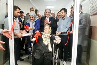 بخش زنان و زایمان بیمارستان آیت‌الله طالقانی افتتاح شد