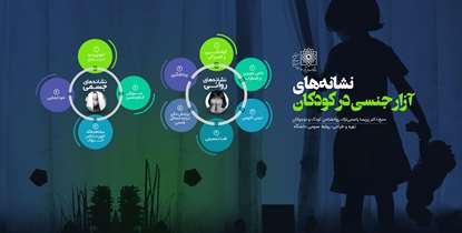 نشانه های آزار جنسی در کودکان را بشناسید