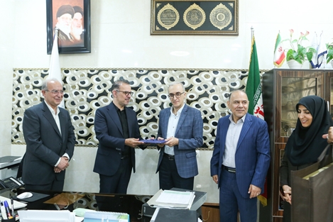 آیین تکریم‌و‌معارفه رییس بیمارستان شهدای گمنام برگزار شد
