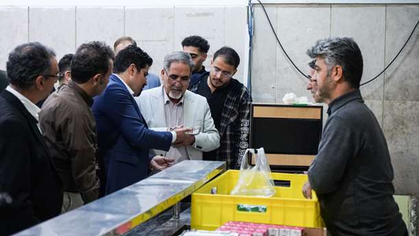 بازدید رییس دانشگاه از سرای دانشجویی امام علی(ع)